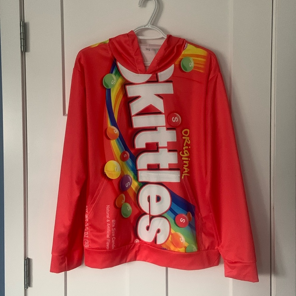 SKITTLES hoodie size L